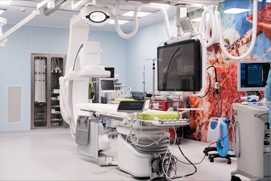 Modular theatre system for Fiji - Lautoka Cath lab