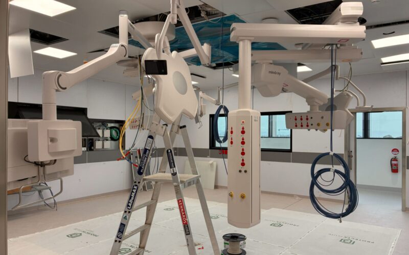 Maroochy Private Hospital installation_Opritech Maroochy Private Hospital installation_Opritech.