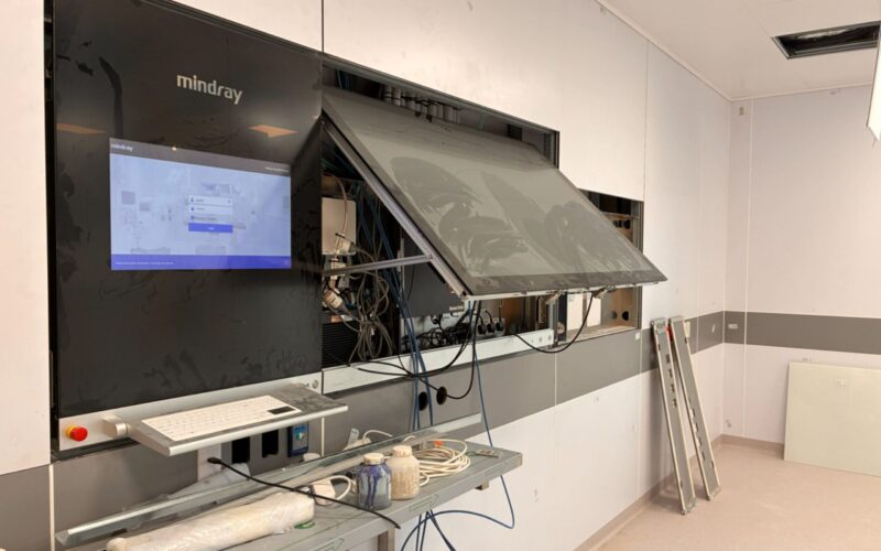 Maroochy Private Hospital installation_Opritech2 Maroochy Private Hospital screen installation_Opritech.